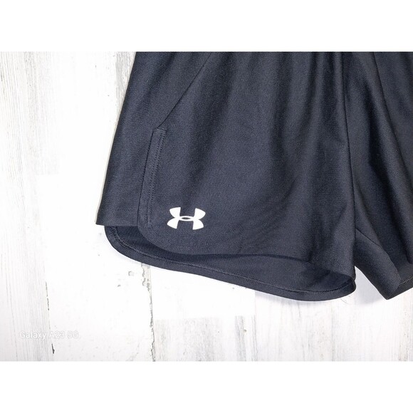 Under Armour Heat Gear Loose Running Shorts Women's Black Size XS - Picture 2 of 6